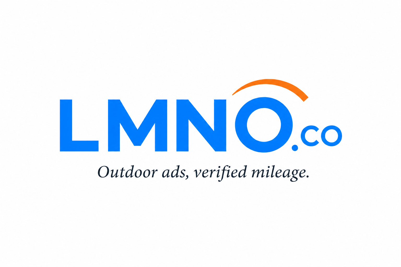 LMNO.co, outdoor ads, verified mileage